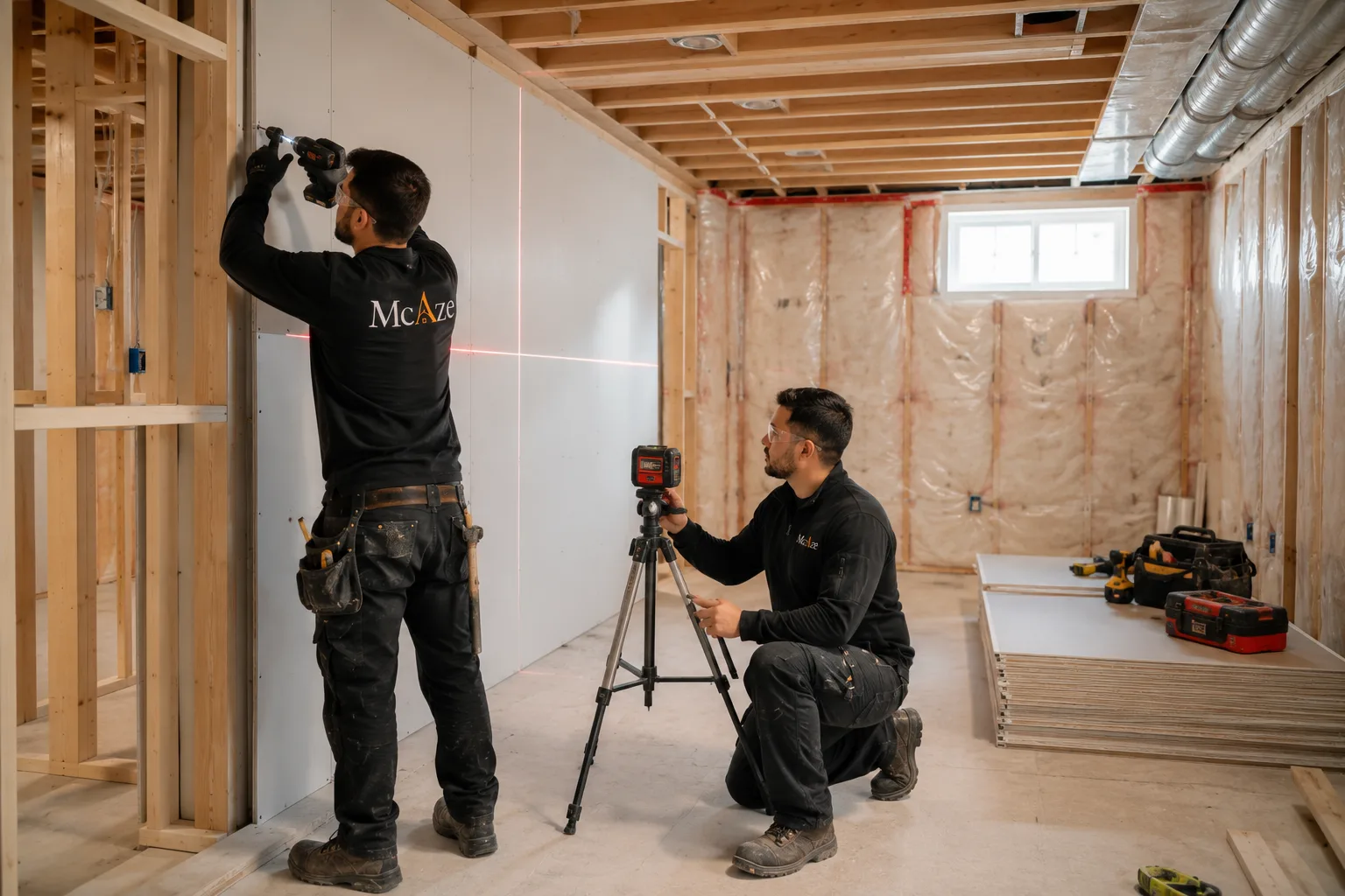 Basement Renovation service by McAze